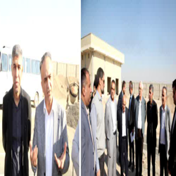 بازدید مدیرعامل شرکت شهرک های صنعتی استان تهران از پروژه تصفیه خانه پساب کانال محمدیه