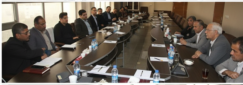 نشست مدیرعامل شهرک های صنعتی تهران با هیئت مدیره شهرک شمس آباد